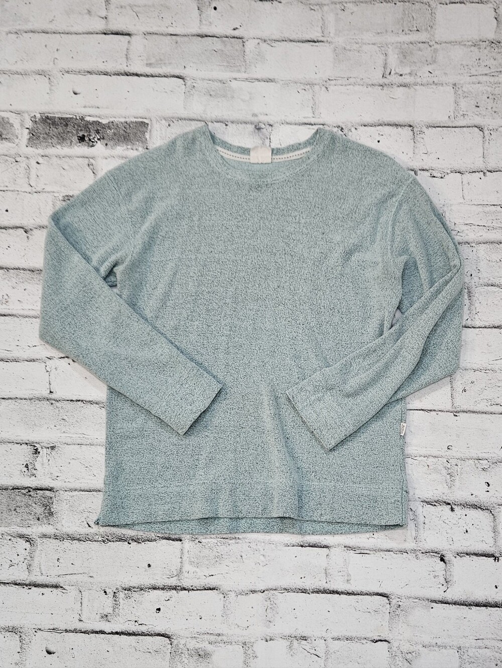 Southern Spirit XL Blue Green Lightweight Knit Pullover Sweater Relaxed Fit